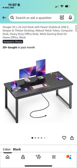 Brand New Desk With Outlet 