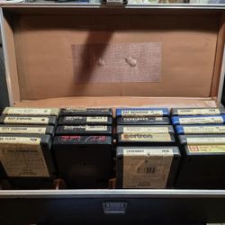 Vintage 8-Track Lot (18 Tapes) - Ozzy Osbourne, Pink Floyd, Van Halen, Journey, Cars