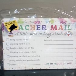 Teacher Brag Notes 50ct