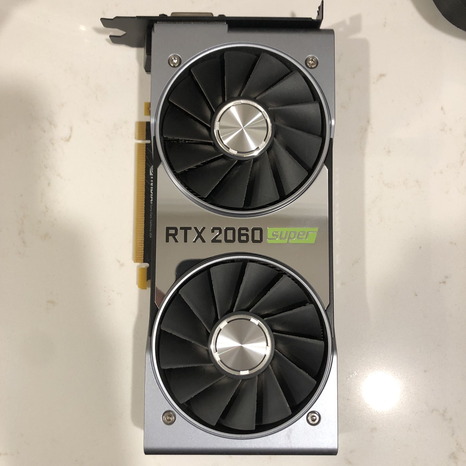 NVIDIA GeForce RTX 2060 Super Founders Edition 8GB GDDR6 Graphics Card