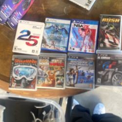 Ps Games PS3 Threw 5 Disc