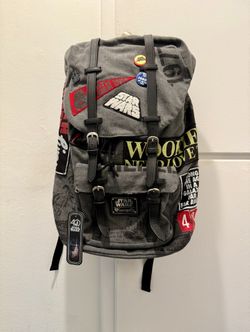 NWT Loungefly ﻿Star Wars LE 400 Denim Patch Backpack | SDCC 2017 Exclusive
