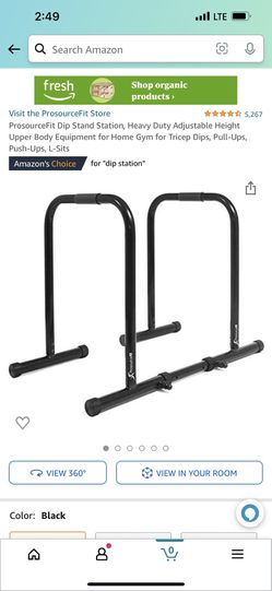 ProsourceFit Dip Stand Station, Heavy Duty 2 Available  Thumbnail