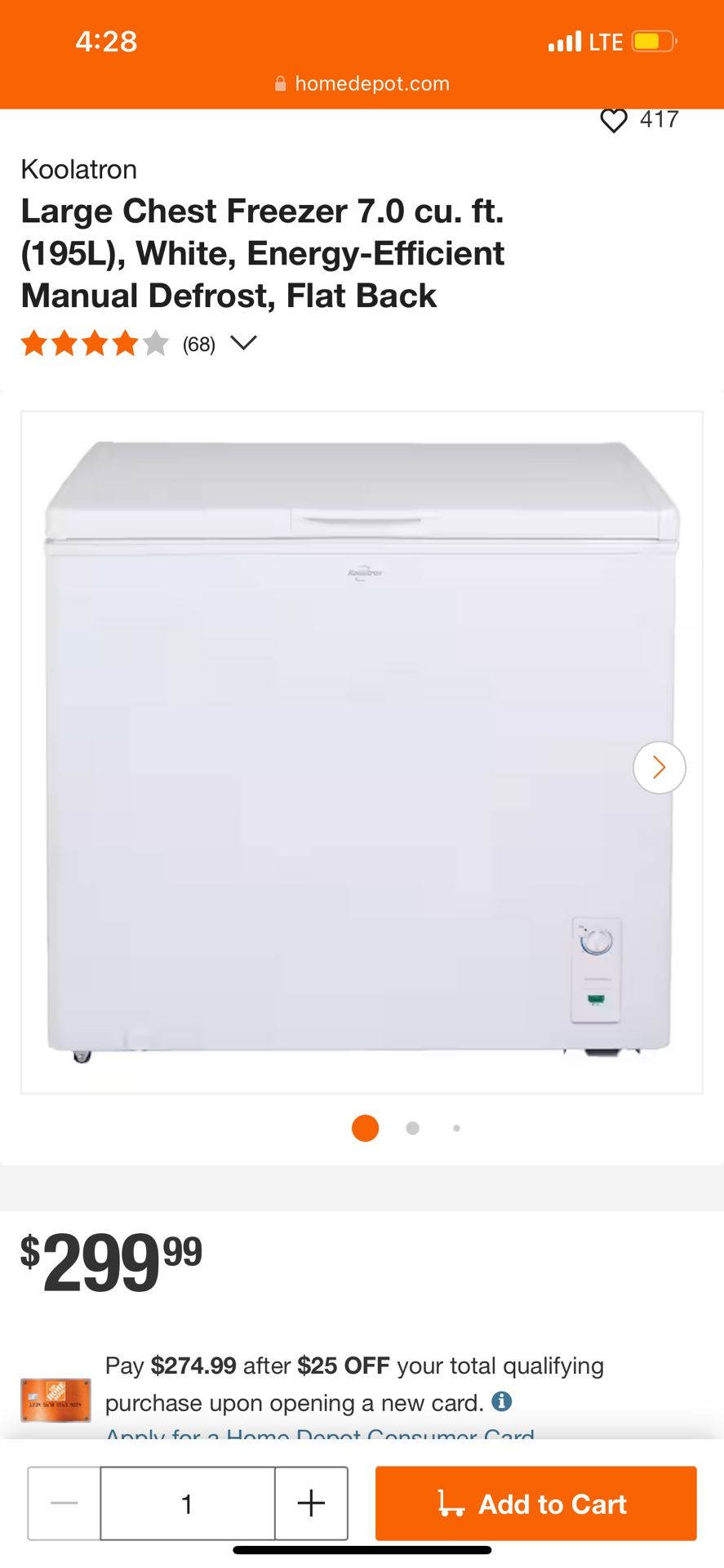 Deep Freezer