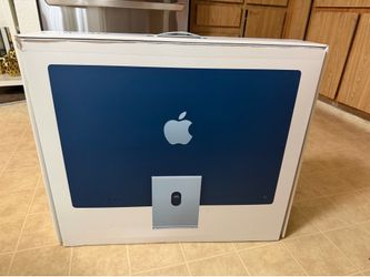 apple imac blue