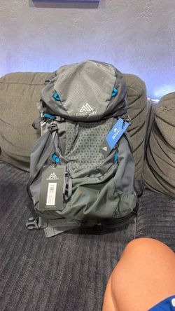 NWT Gregory hiking backpack free float jade 38 xs/sm