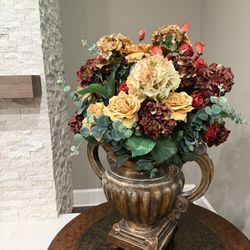 Word Decor Artificial Floral Arrangement With Vase