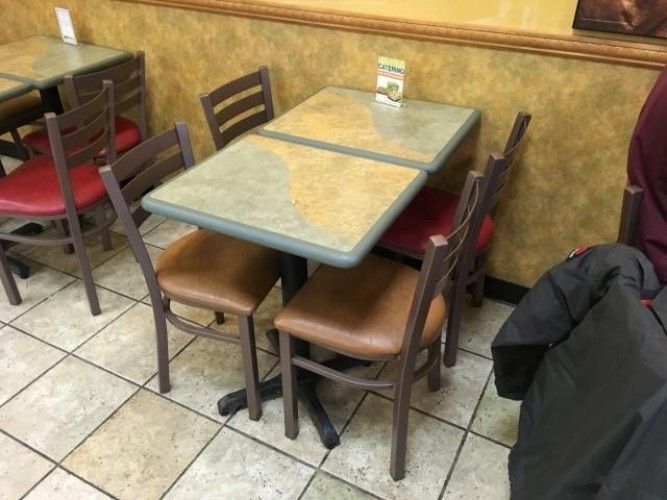 (Flexible Price) Subway Small Chairs Only (18)!