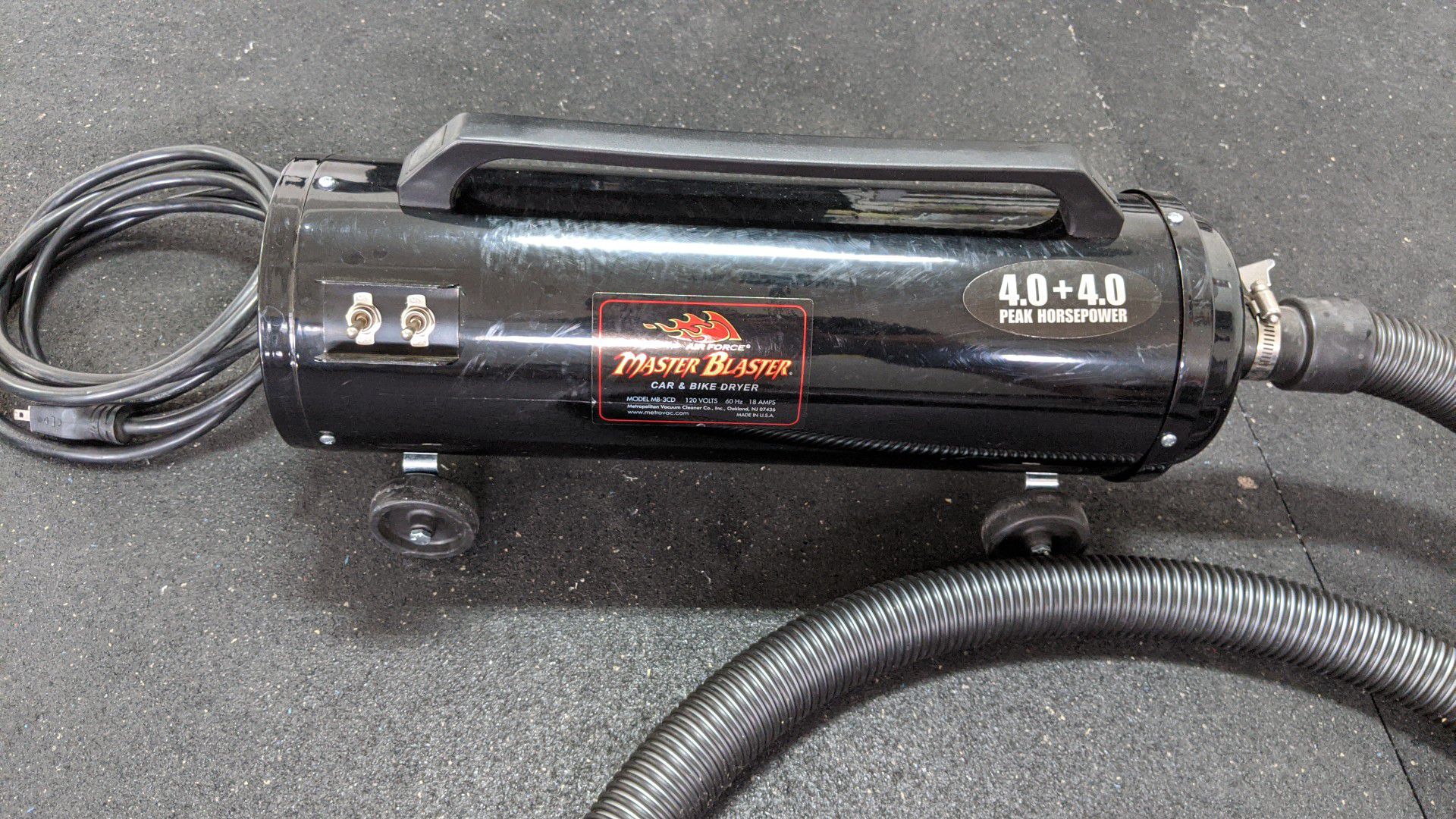 Master Blaster Forced Air Blower