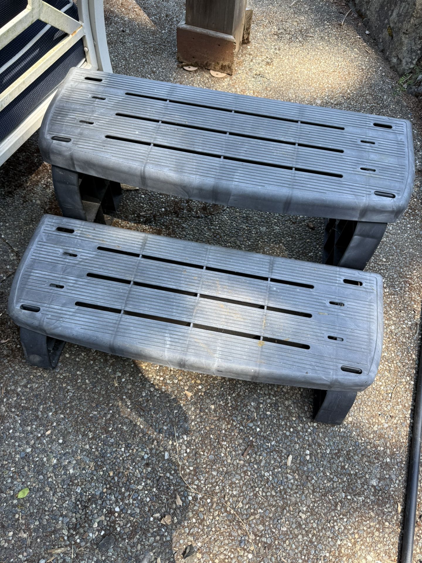 Hot Tub Spa Steps