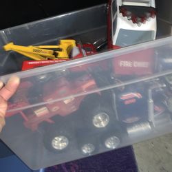 Box- oh -noisy cars and trucks.  $15 pickup asap east vta