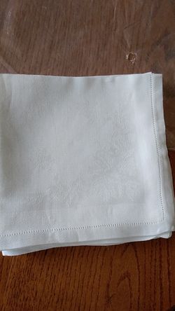 Large Vintage Linen Napkins