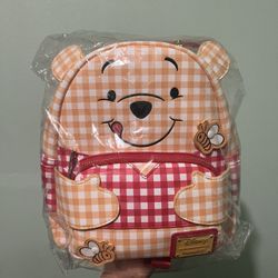 Loungefly Winnie The Pooh Gingham Mini Backpack