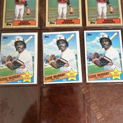 Eddie Murray Topps Lotto Six1984–87 Baseball Cards