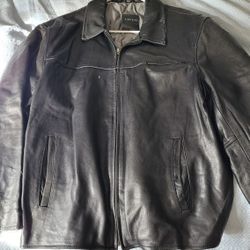 Vintage Van Heusen Leather Jacket