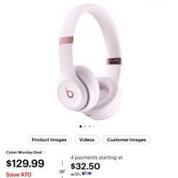 Beats Solo 4 In Pink