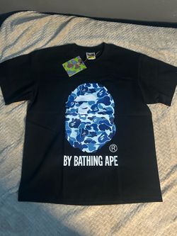 Blue bape camo tee
