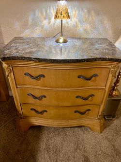 Three-piece king size bedroom set