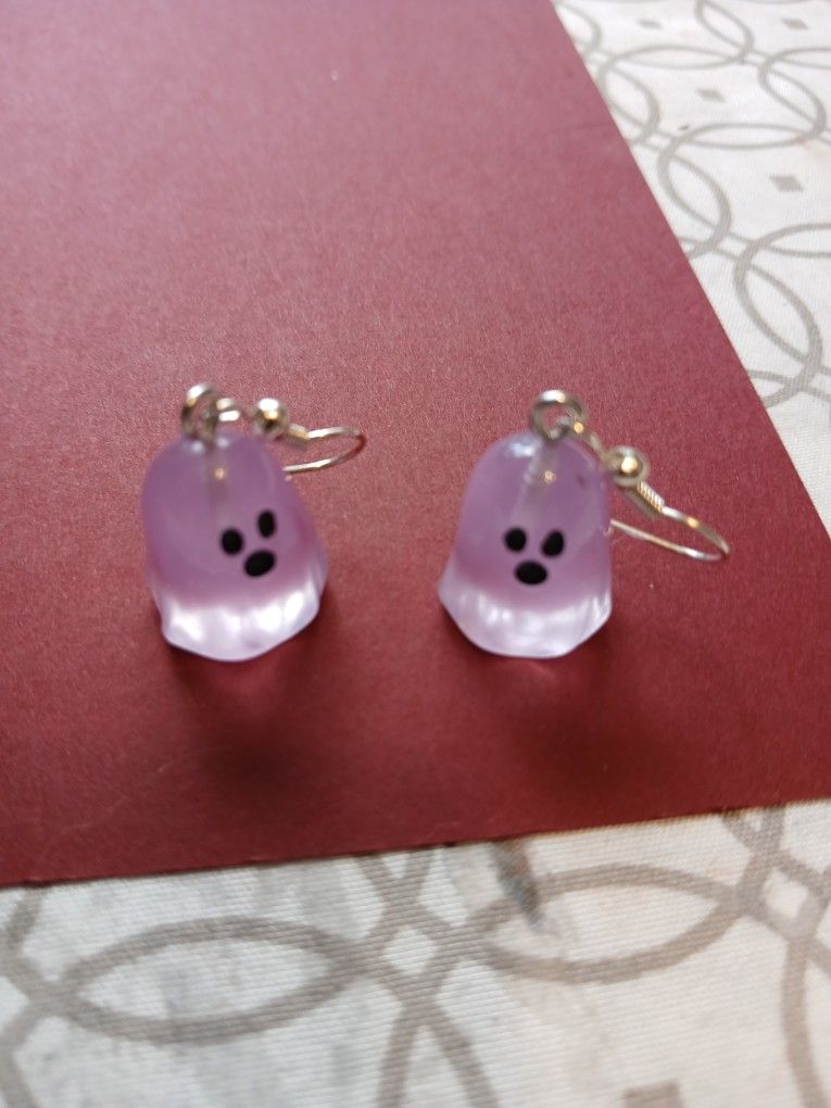Glow In The Dark ghost Earrings Limited Time Only