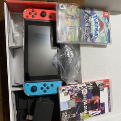 Nintendo Switch - Neon Blue + Neon Red Joy-Con