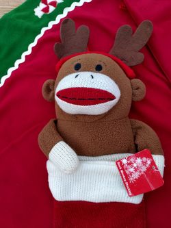 Sock Monkey Stocking