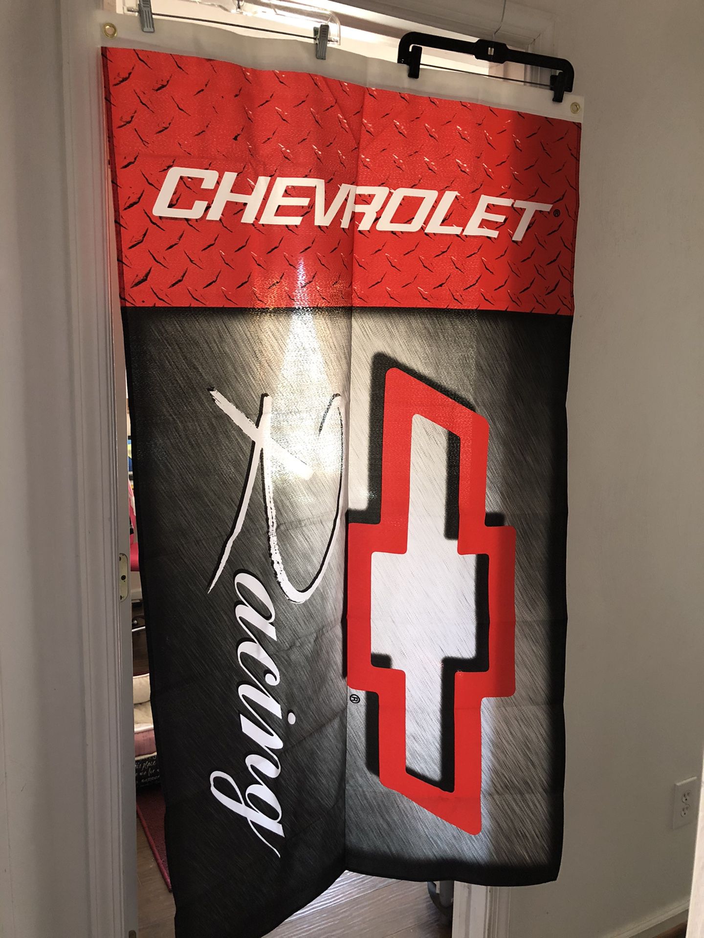Chevrolet Racing Flag and Hat
