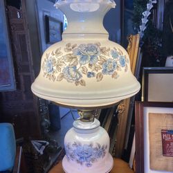 Beautiful Antique, Table, Lamp