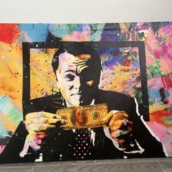 Painting, Rainbow, and 30x40x1.25