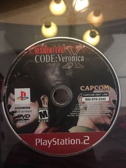 Ps2 resident evil code Veronica