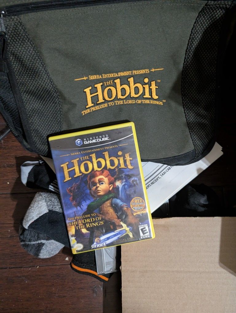 Hobbit Game And Kids Bag Pack Authentic
