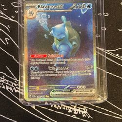 Blastoise Ex Scarlet And Violet 151