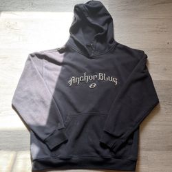 anchor blue hoodie 