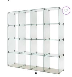 Glass Cube Shelf