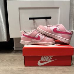Kids Nike Dunk Low TDE (Pink)