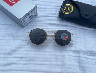 Polarized lenses unisex sunglasses round 3447