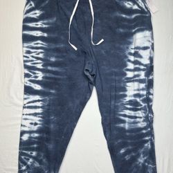 Lane Bryant Livi Sweatpants Blue Tie Dye Size 26/28