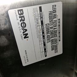Broan Hood vent