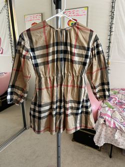 Burberry Kids Vintage Check-Print Dress