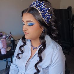 🎊🤩Corona Peinado Maquillaje 🎊🤩