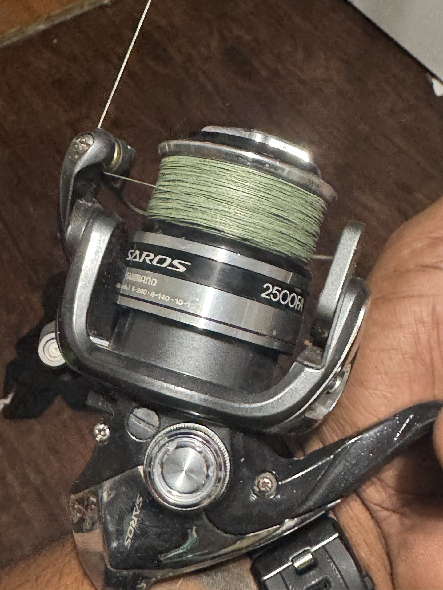 shimano saros 2500fa On A St. Croix 8.6 Med Action