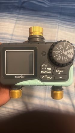 RainPoint Dual Zone Hose Sprinkler timer