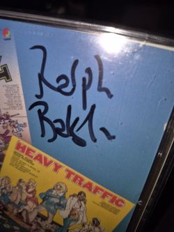 Heavy Traffic Signed Soundtrack Vinyl Record