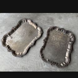 Silver Platters - Antique/Vintage Thumbnail
