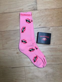 Chrome heart socks