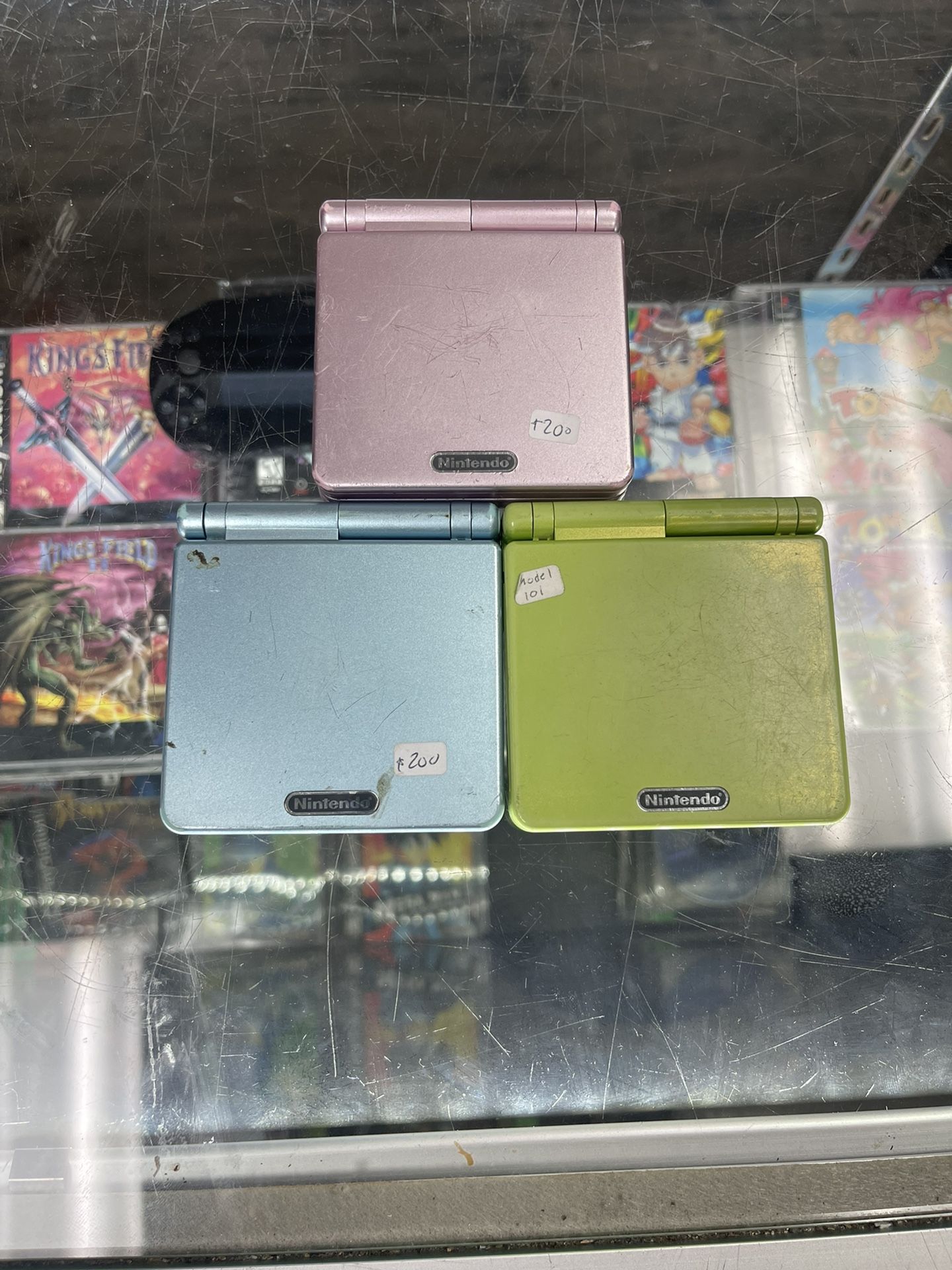 Gameboy Advance Sp 101 Bright Lights $200 Gamehogs 11am 7pm
