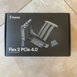 New Fractal Flex 2 vertical GPU Riser bracket kit
