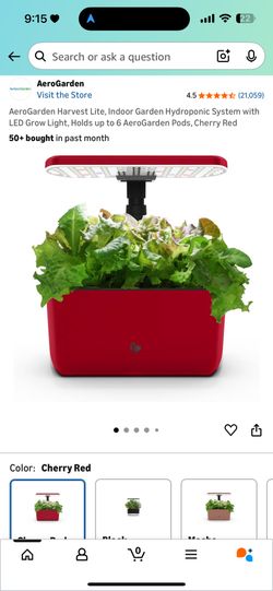 Aero Garden Harvest lite