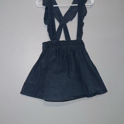 little girl’s suspender skirt