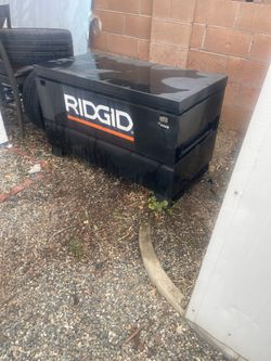 Ridgid tool box