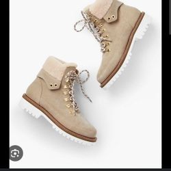 Jilly Hiker Lace Up Suede Boots